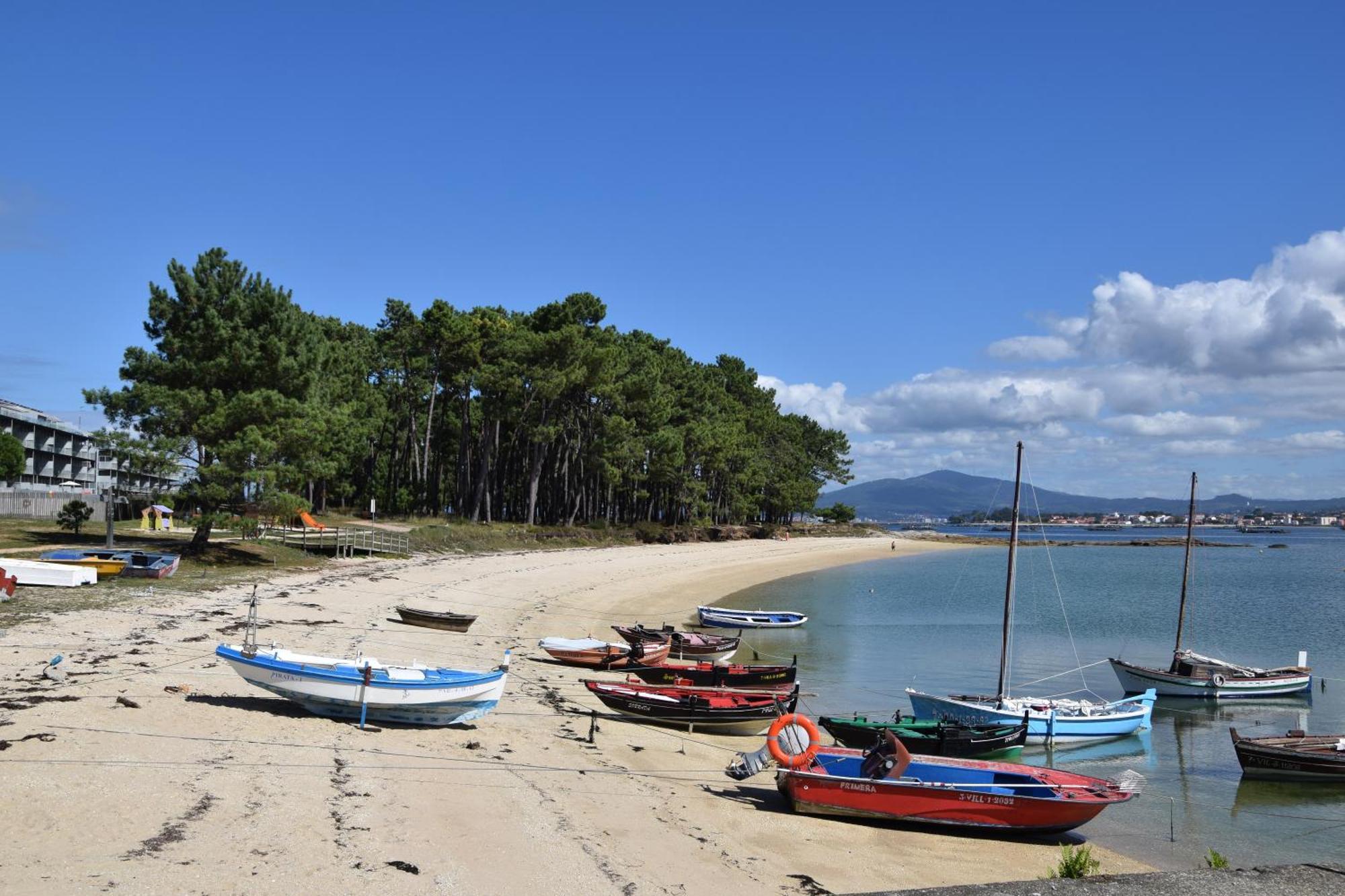 Apartamento De Mar Y Playa En Illa De Arousa Exteriér fotografie
